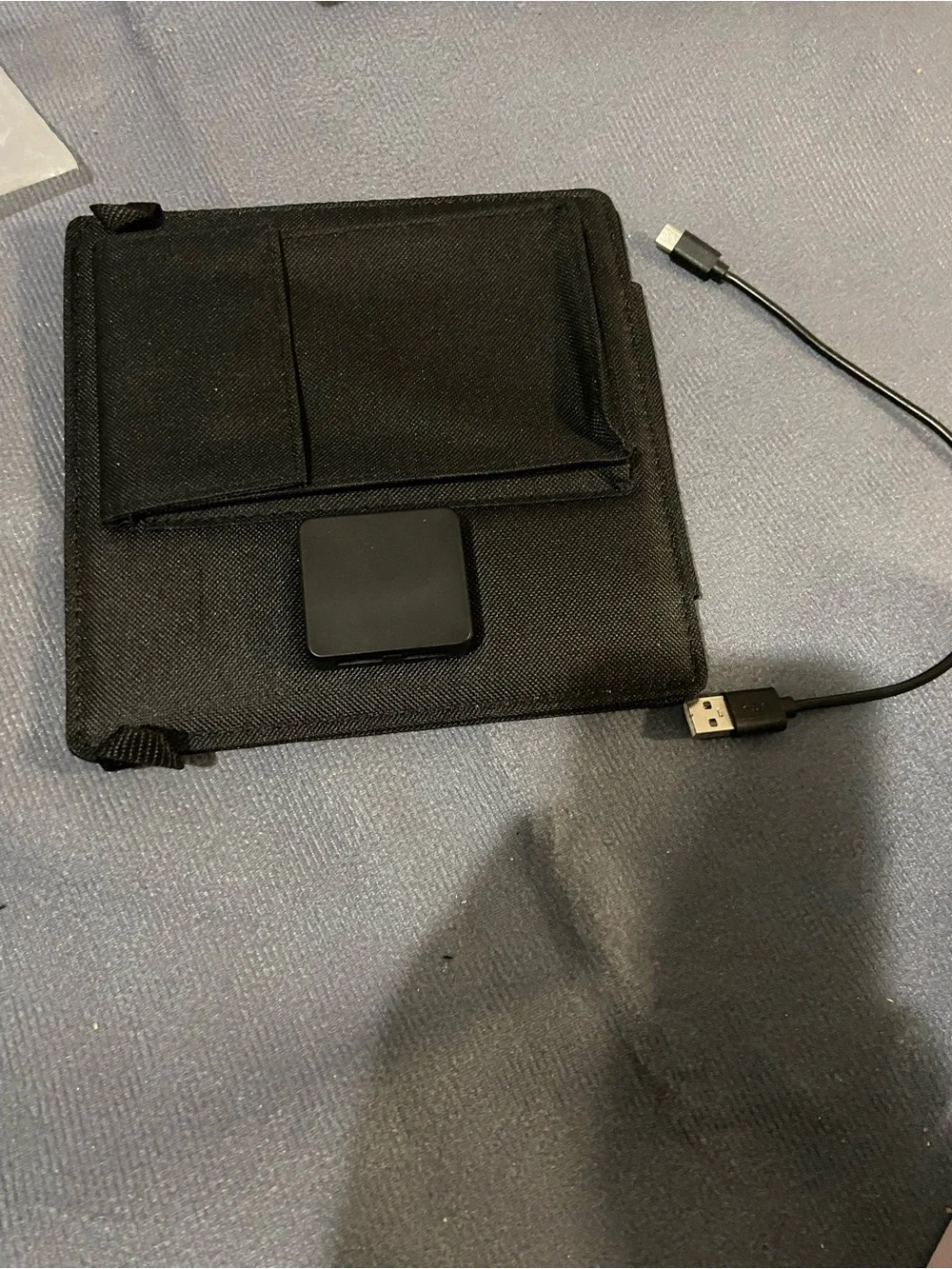 Portable Black USB Solar Charger Panel for Tablets & Accessories
